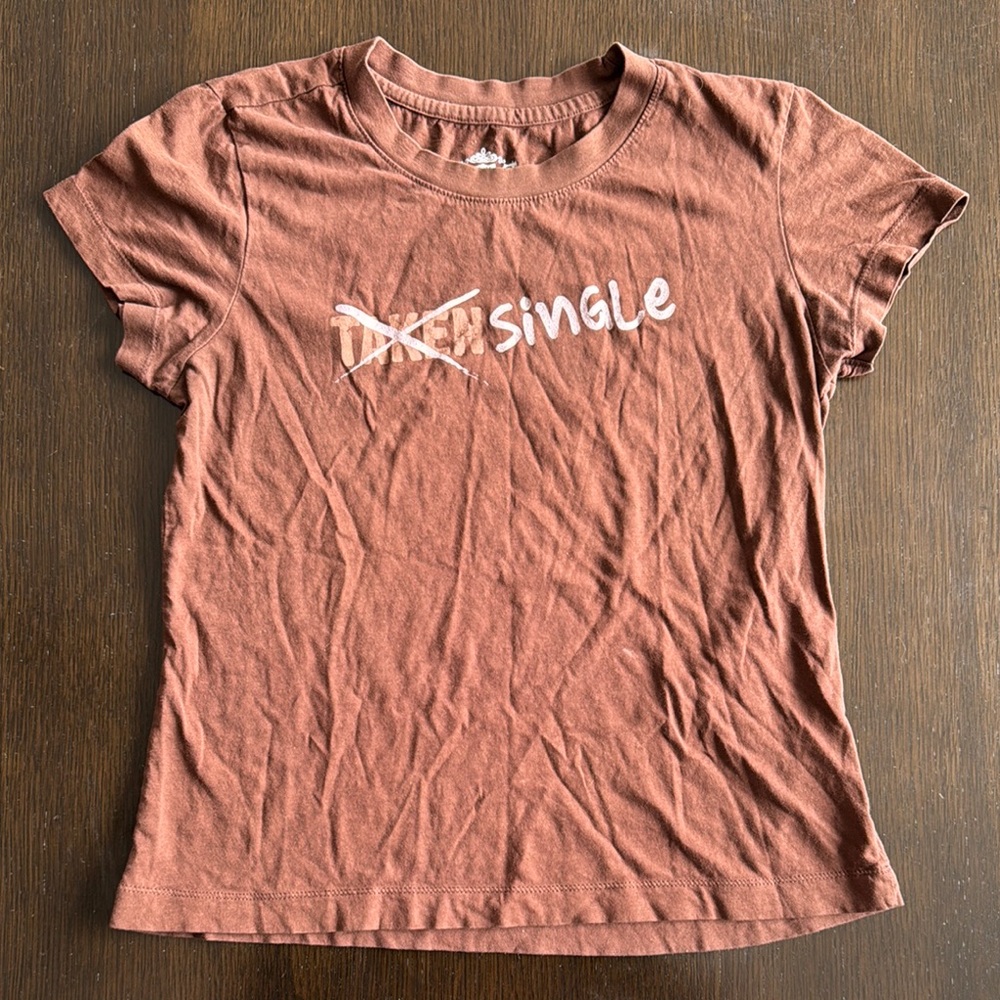 Brown Graphic Tee